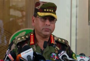 অন্তর্বর্তীকালীন সরকারের শপথ আগামীকাল রাত ৮টায়: সেনাপ্রধান
