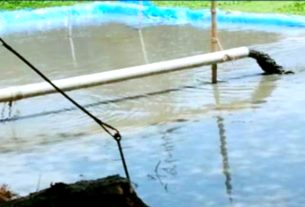 বিএনপির প্রভাব খাটিয়ে ড্রেজার বসিয়ে কাটা হচ্ছে পুকুরের বালু মাটি